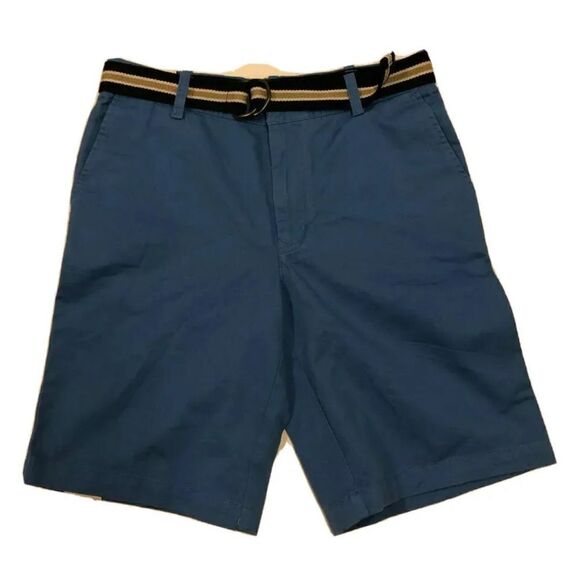 Izod Shorts Mens 32 Free Belt - Picture 1 of 2